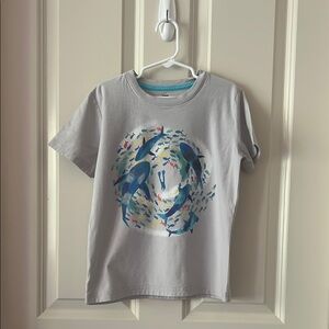 Tea Collection Blue Shark Adventure Tee
